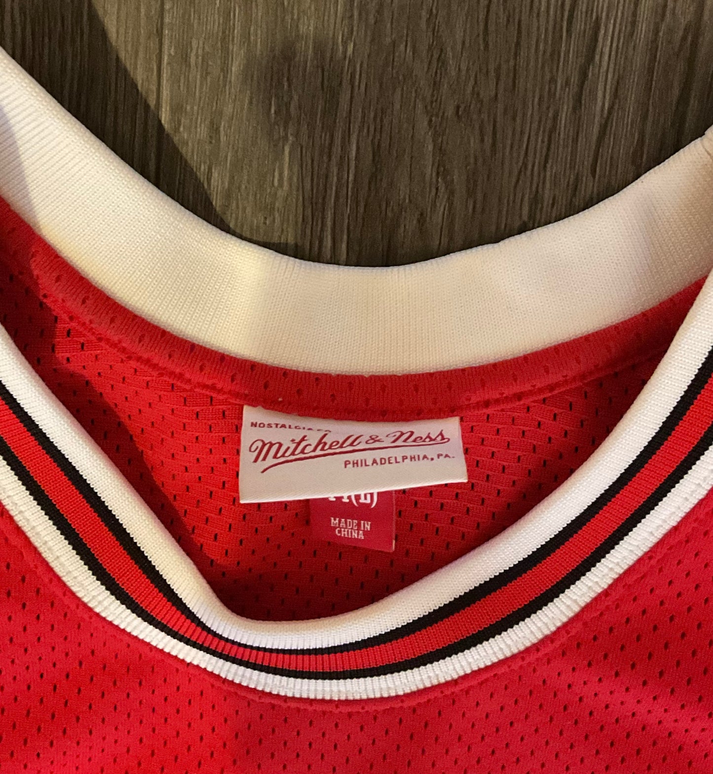 Michael Jordan 84/85 Chicago Bulls Mitchell and Ness Swingman Size Large