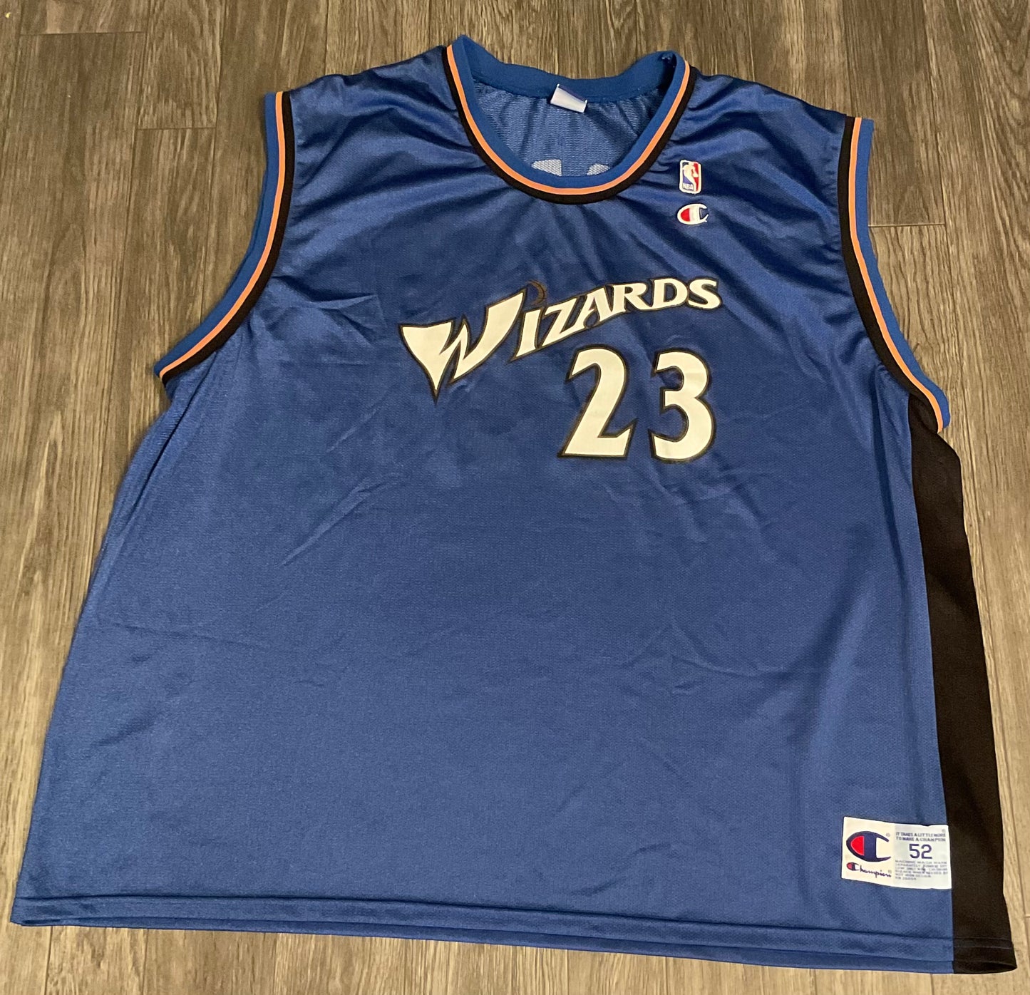 Michael Jordan Washington Wizards Champion Jersey Size 52 (2XL)